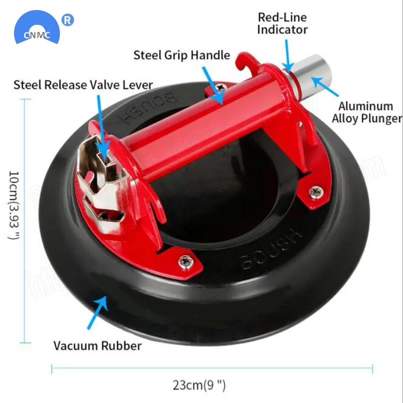 9inch Abs Handle Glass Vacuum Suction Cup For Sale Buy Glass Suction