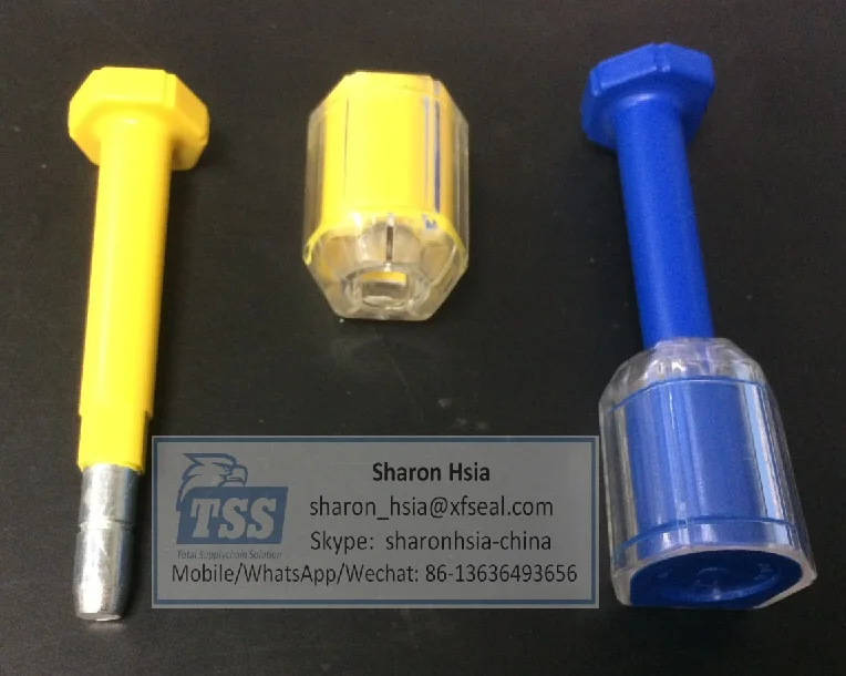 High Quality Iso 17712 Bolt Container Seal Cargo Safety Seal Model No. New Tssbst01 (xfseal