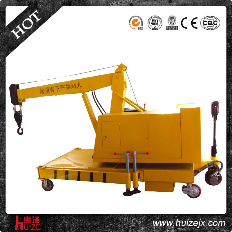 Mini Hydraulic Pump Lift Manual Crane Used In Shop Buy Telescopic