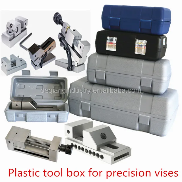 Precision vise box plastic hard tool box for machine tool accessories packing