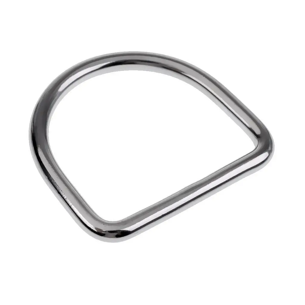 Stainless Steel Scuba Diving Weight Belt Strap Keeper Stopper Retainer 