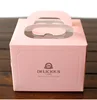 Luxury custom design cake paper cardboard box packaging