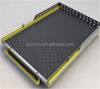 Heavy Duty Black Steel Truck Bed Cargo Slide Drawer Platform