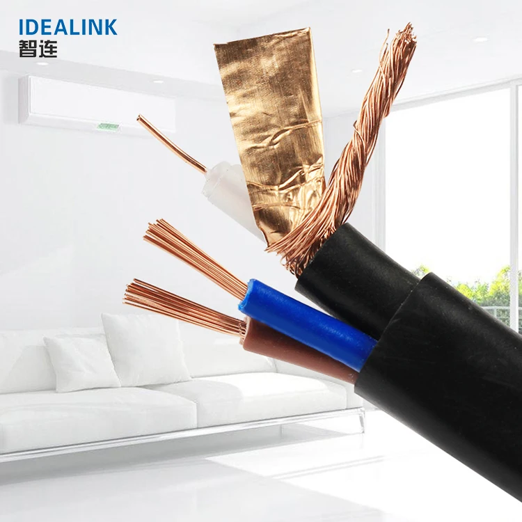 New product 100m 200m 305m 2*0.5MM RG58 coaxial cable 75-3 with wholesale price