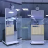 49 inch photo booth selfie machine with special cabinet for printer and camera (43 inch optional)