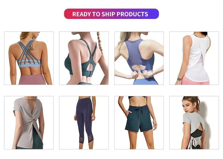 New Wholesale Yoga Women's Fitness Loose Sports Clothing Quick Dry Beauty Back Yoga Tshirt