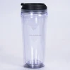 New Products Double-Wall plastic bottle water bottle Coffee Mug/plastic bottle water bottle can logo/factory directly bottles