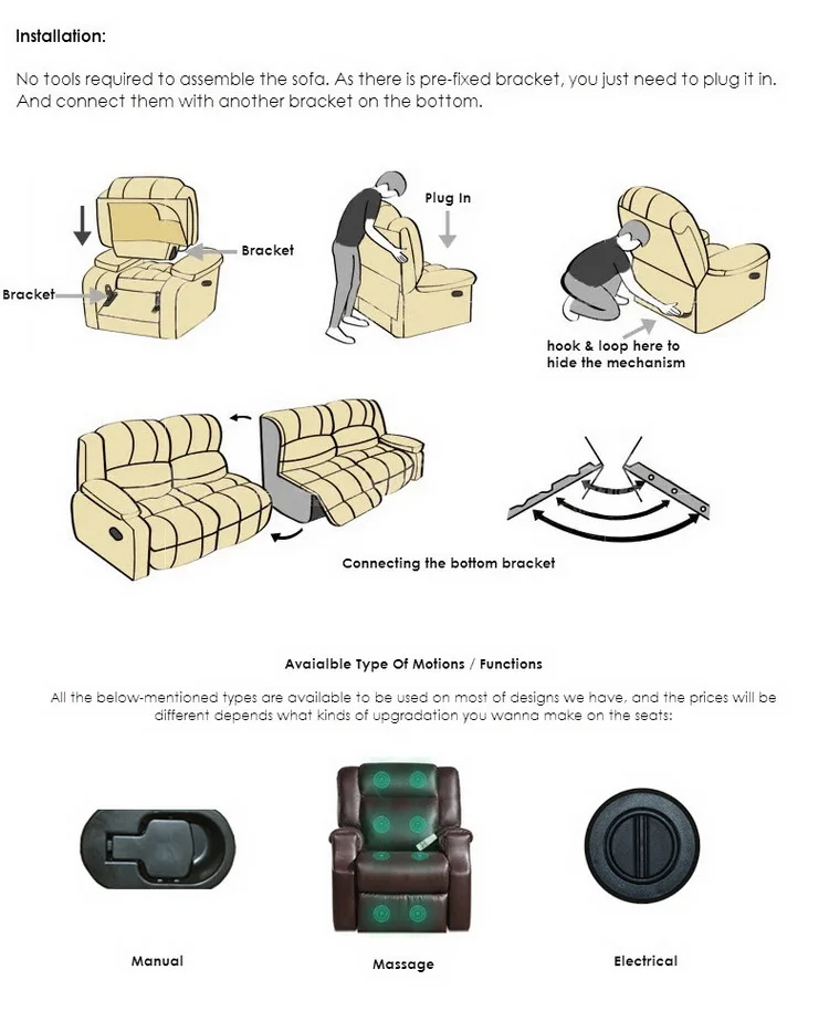 2020 Comfortable Home Theater Seats Recliner Sofa Theater Chair Vip