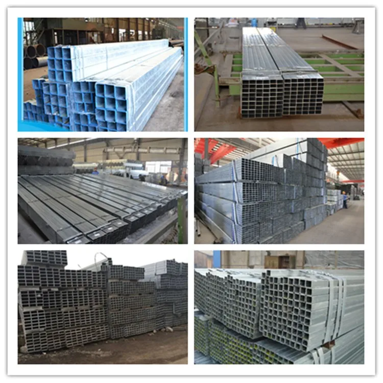 GI Q235 hot rolled square steel tube from China