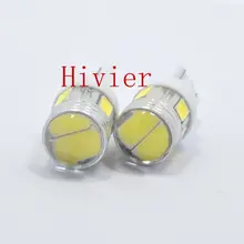 2x Xenon White Canbus Error Free T10 6SMD 5630 Car Styling Light Interior LED 168 194 2825 W5W Car Parking Eyelid LED Lights