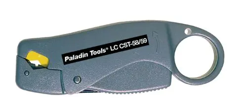 Black Cassette .344//.094 Greenlee Paladin Tools 1282 CST Pro Coax Stripper 3 Level