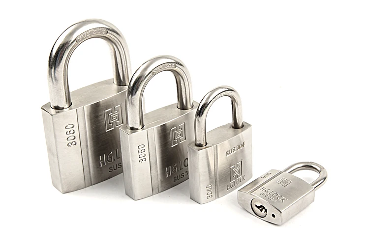 stainless steel padlock