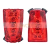 Night Sport Security Laser Runway Indicator Bicycle Red Color 5 LED Rear Light