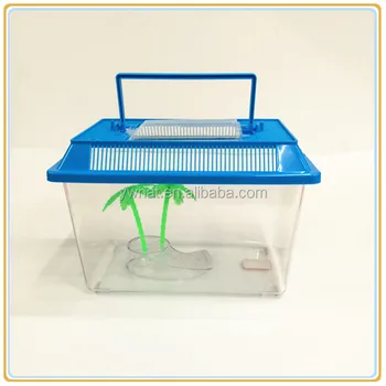 Echantillon Gratuit Mini Plastique Aquarium Poisson Reservoir Avec