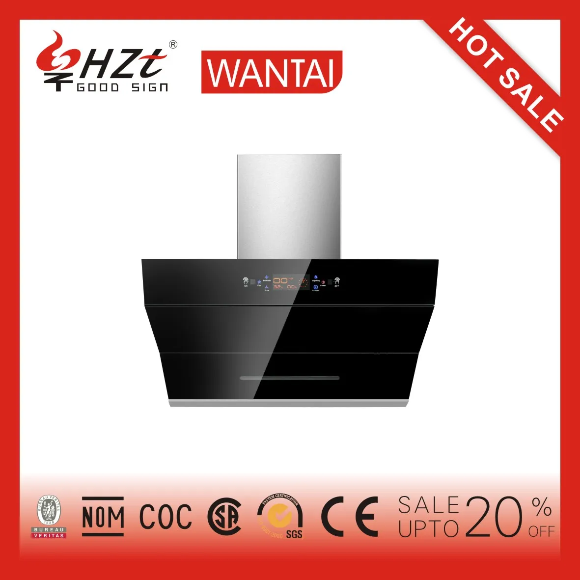 Best Selling Kitchen Aire Mini Range Hood Kitchen Hood Cooker Good