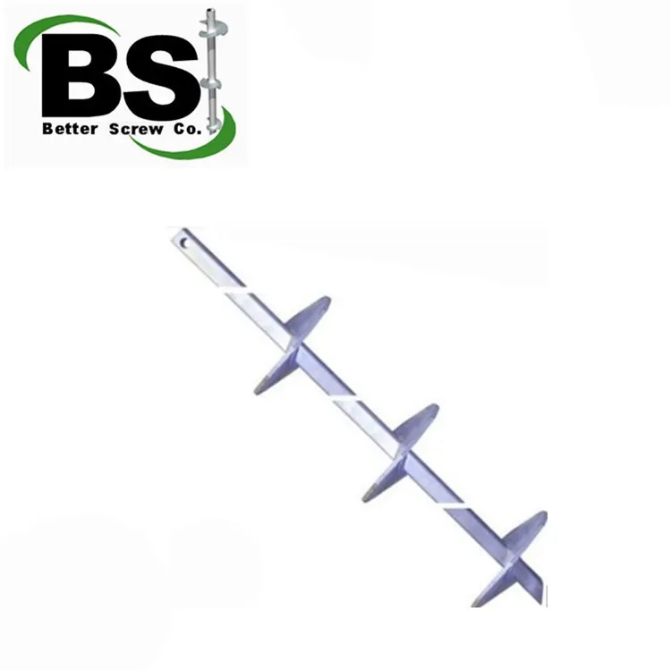 Square Shaft Helical Ground Anchor Rod /spiral Ground Anchor Rod /helix