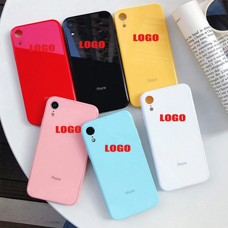 19 Nueva Llegada Funda Para Telefono Celular Para Iphone 7 Plus 8 Plus De Silicona Caso De Uso De Vidrio Duro Con Logo Para Iphone Xr Buy Funda Para Iphone 7 Carcasa