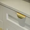 Wholesale Brass kitchen cabinet handles dresser drawer pulls hardware