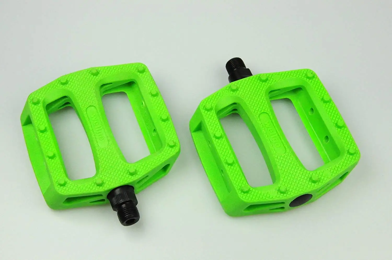 green bmx pedals