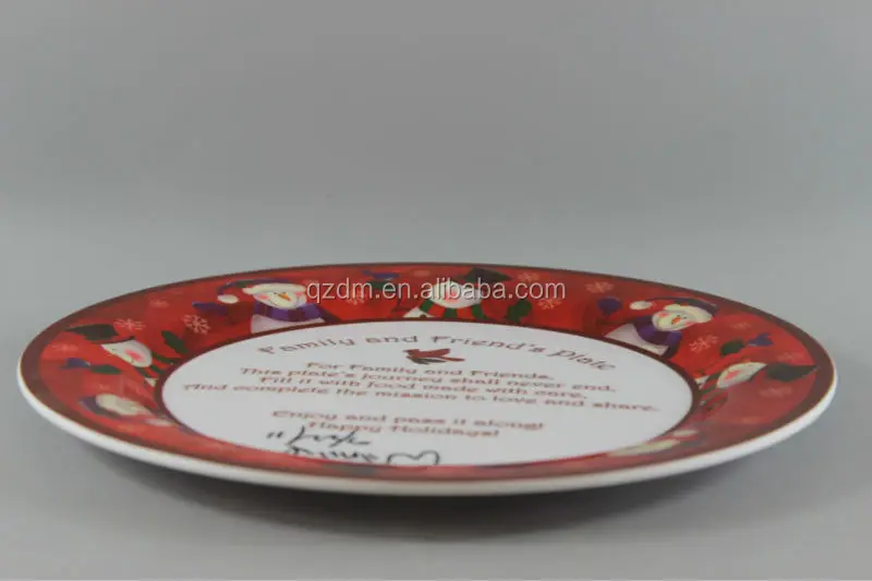 Modern Christmas Plate