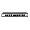 250m POE VLAN Support Function 8 port poe Switch Marvell Level Chip Network Switch
