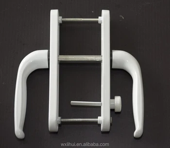 European Aluminum Door Handle Lock Set Double Sided Door Pull Handle ... European Aluminum Door Handle Lock Set Double Sided Door Pull Handle ...