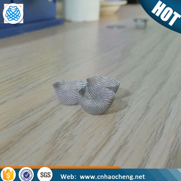 Stainless Steel Mesh Bowl/dome Shape Smoking Pipe Screens Tobacco Pipe