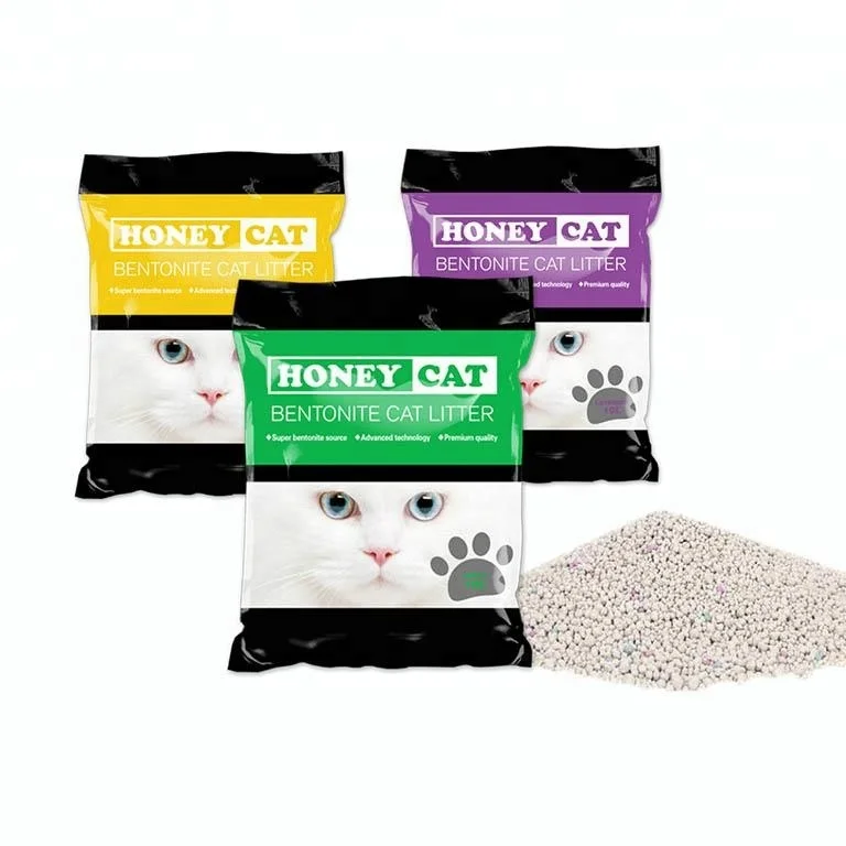 
Hot sale Quick Clumping Bentonite Cat Liter Cat Litter Bentonite 