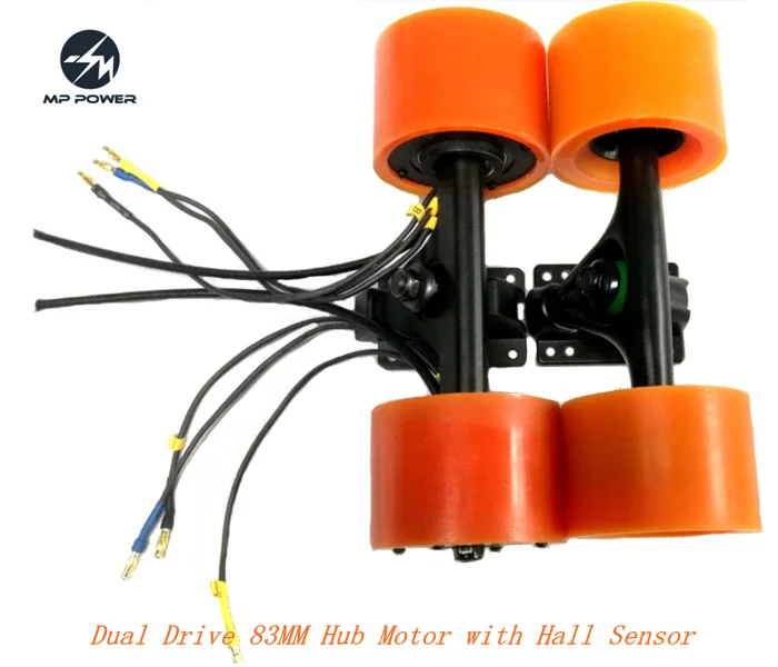 Dual Drive 83mm Hub Motor Hall Sensor For Electric Skateboard Buy