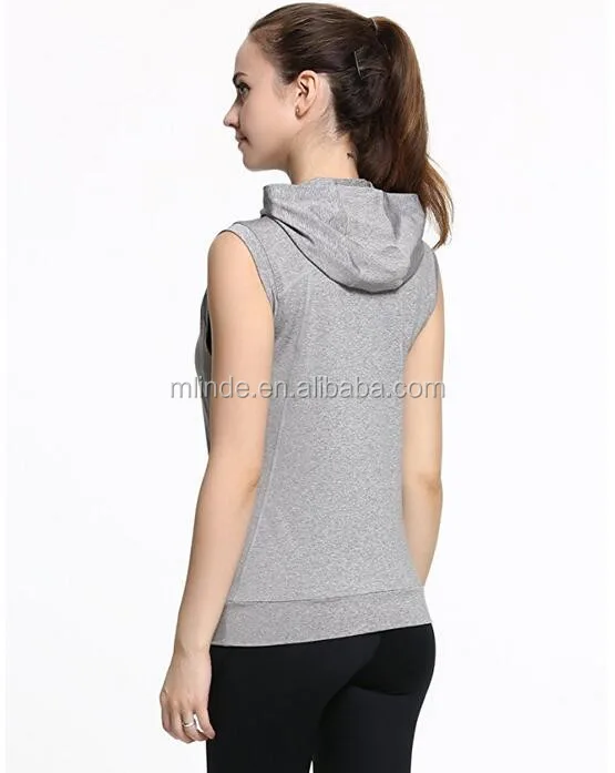 sleeveless hoodie style