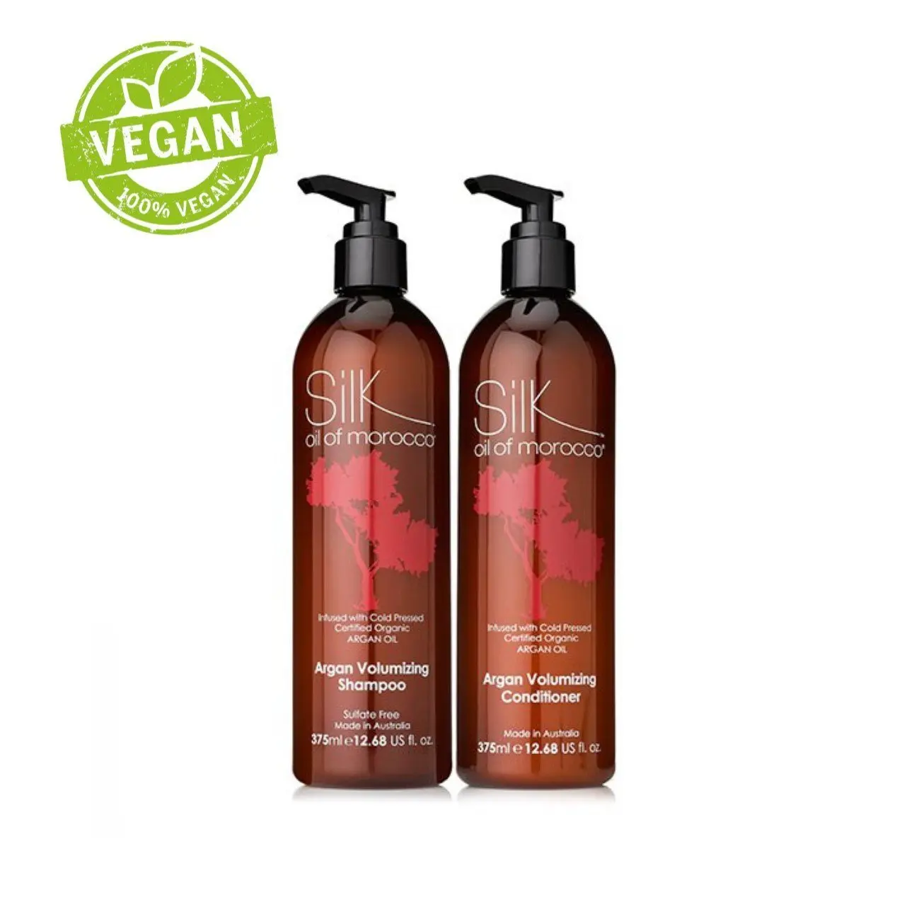 Buy Silk Oil Of Morocco Volumizing Conditioner Shampoo Argan