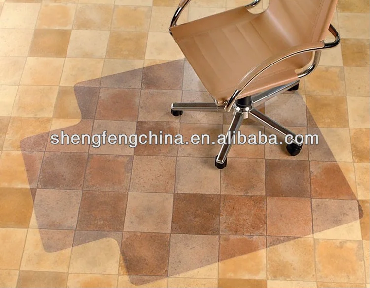 Custom Size Chair Plastic Floor Mat Chair Mat For Office And