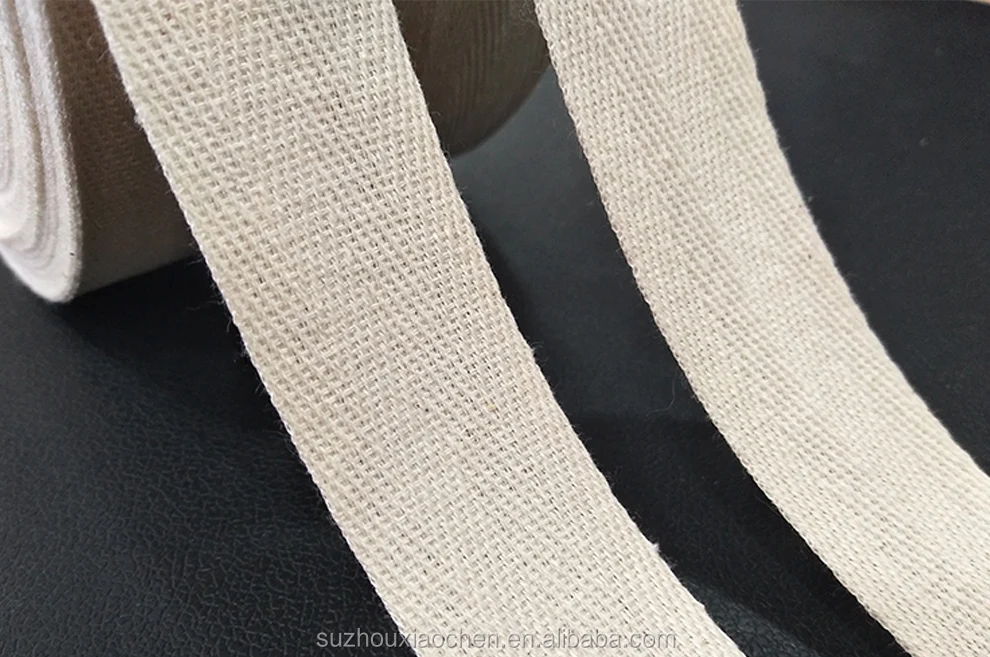 Wholesale 1 Inch Herringbone Cotton Twill Webbing Tape For Garment ...