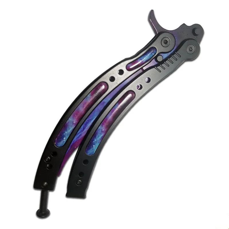 Csgo Butterfly Flipping Knife With Sapphire Pattern. Advanced