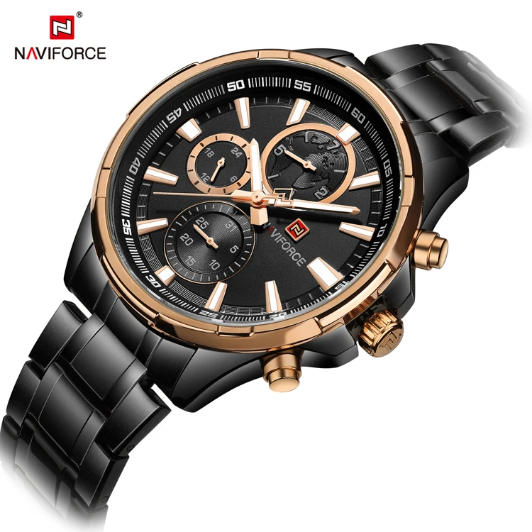 nf 9089 naviforce high quality day date quartz stainless steel back with japan movement nf 9089 naviforce high quality day date quartz stainless steel back with japan movement
