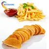 high quality manual potato chips cutter input 500kg potato french fries production line