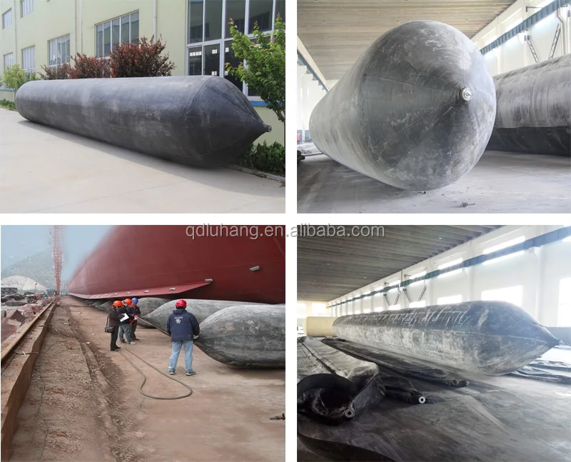 Pneumatic Rubber Fender Ship Berthing Bumpers Inflatable Port Floating