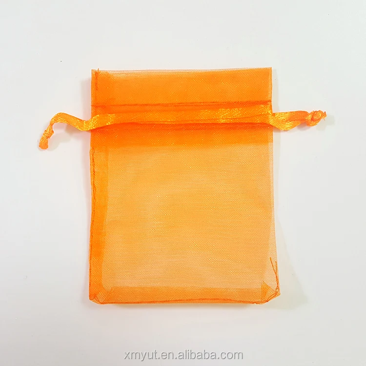 Recyclable Screen Printing Jewelry Pouch 10*12cm Organza Drawstring Gift Bags with Logo Made of Velvet Satin Jute for Industries