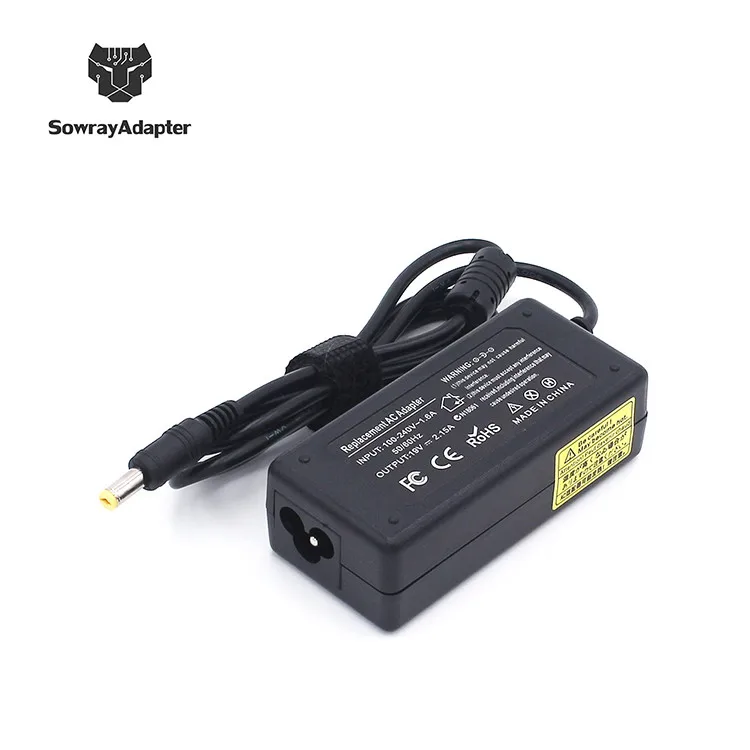 Factory Price Laptop Adapter For Acer Mini Laptop Charger 19v 2.15a 40w