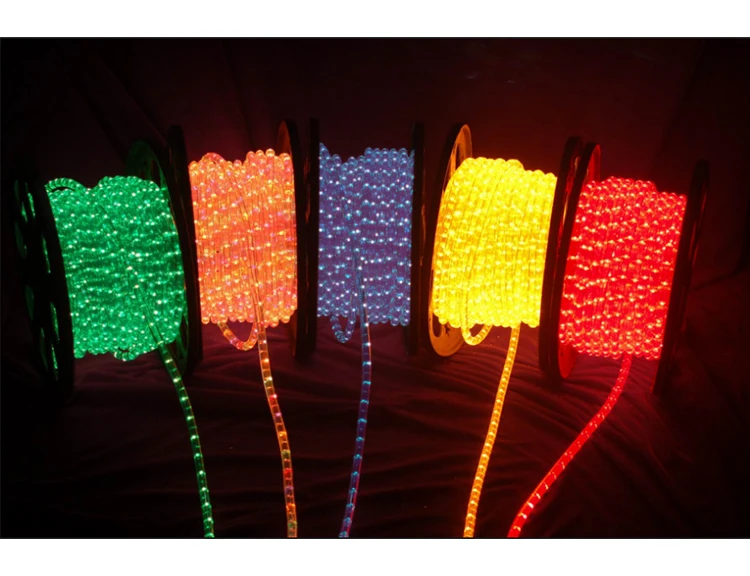 christmas decorative white led light rope