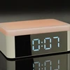 Contemporary Table Alarm Clock Wireless Charger Mobile Charger Digital Clock