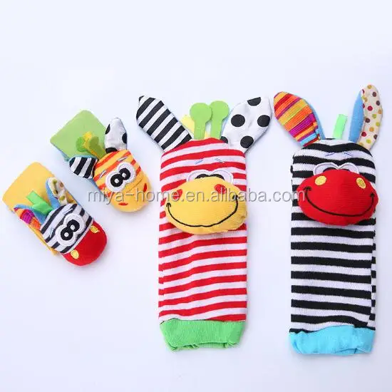 sock and wrist rattles