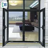 opening 180 degree aluminum German style casement windows