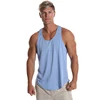 Dry FIt 100% Polyester Mens Tank Top Racerback Sports Training Singlet