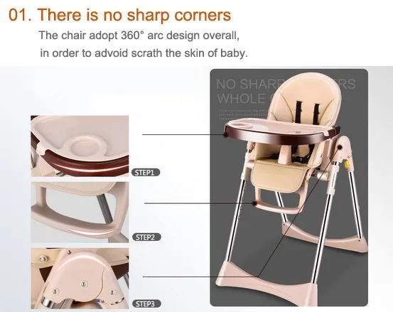 OEM approved baby portable high chair cheap plastic tables and chairs