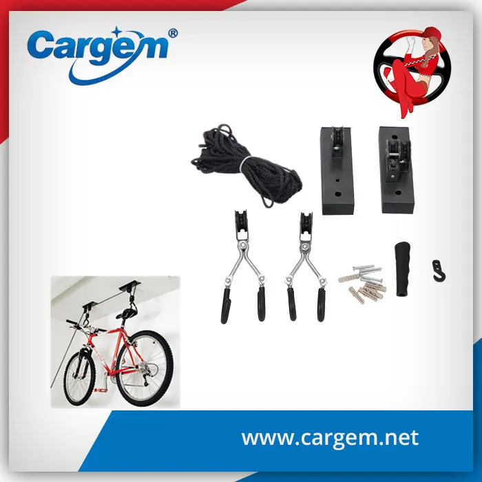 Cargem Ceiling Mount Bike Rack Lift Bicycle Hoist Buy Bicycle Hoist Bicycle Lift Bicycle Rack Product On Alibaba Com