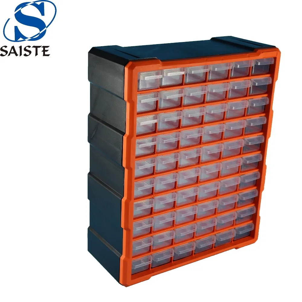 Suppliers Mul Function 60 Drawer Plastic Drawer Storage Parts Tool