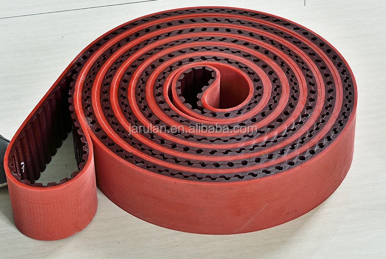 75at20 Pu Timing Belt Tooth Profile With White Rubber Cover Buy Pu