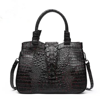 Women Bag 2017 Handbags Famous Brands Luxury Designer Women Bag 2017 Handbags Famous Brands Luxury Designer Handbag High Quality Crocodile Leather Tote