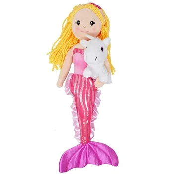 little mermaid stuffed doll